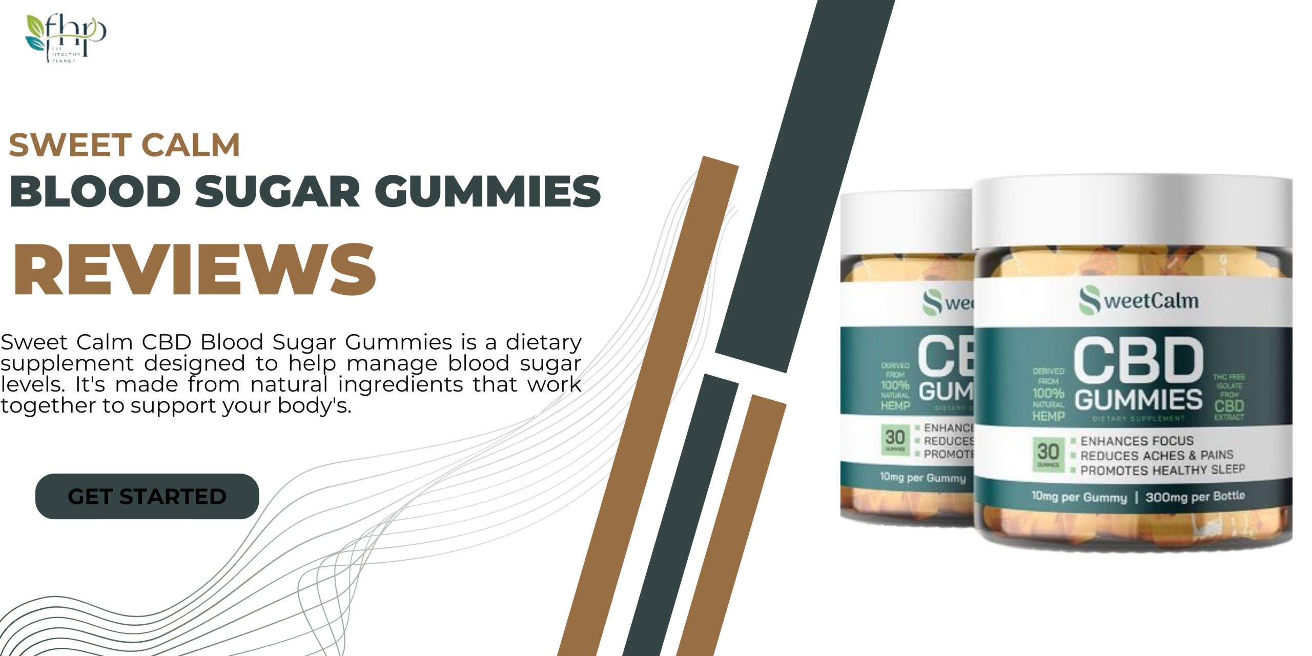 Sweet Calm CBD Blood Sugar Gummies