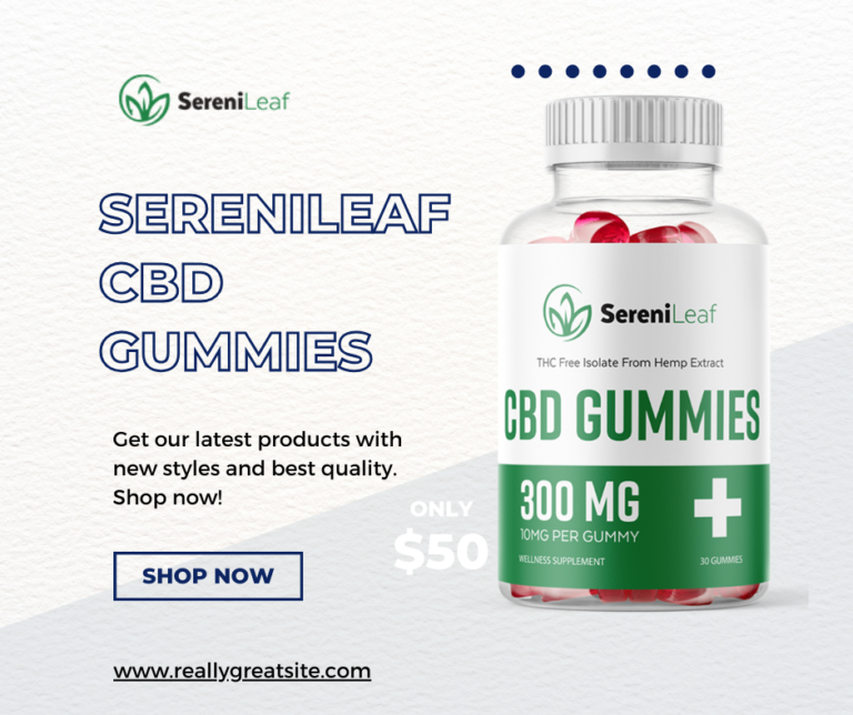 SereniLeaf CBD Gummies